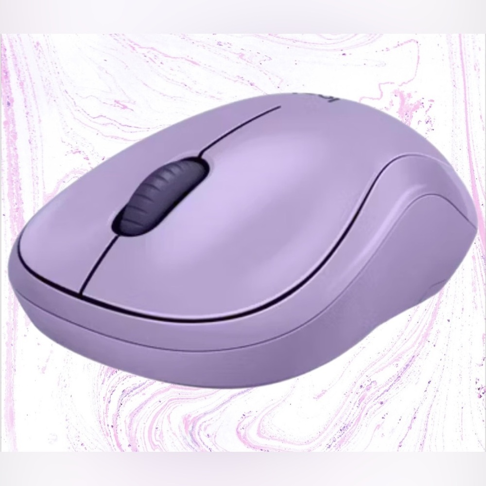 Logitech M240 Wireless Mouse- Lavender: Bluetooth and Lightweight Design NWT - Picture 5 of 9